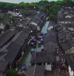 航拍水鄉(xiāng)